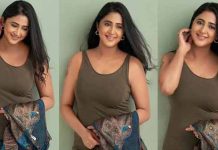 கட்டழகை கச்சிதமா காட்டி இளசுகளை கிறங்க வைத்த கனிகா!!