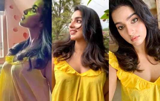 முட்டிக்கு மேல் ஏறிய கவர்ச்சி உடையில் நடிகை மாளவிகா மேனன் வெளியிட்ட புகைப்படங்கள்!!