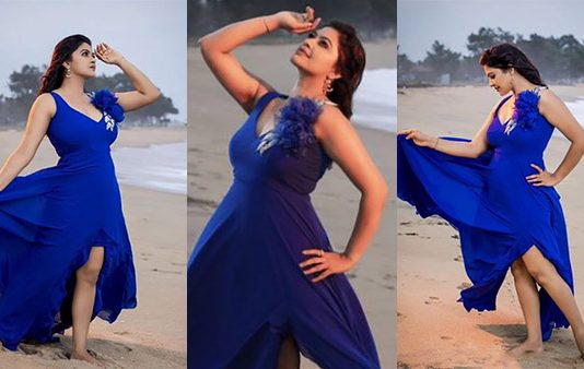 கடற்கரையில் கவர்ச்சி போஸ் கொடுத்து ரச்சிதா வெளியிட்ட செம ஹாட் போட்டோஸ்!!