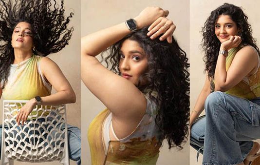 கும்முனு முரட்டு போஸ் கொடுத்த ரித்திகா சிங் ஹாட் போட்டோஸ்!!