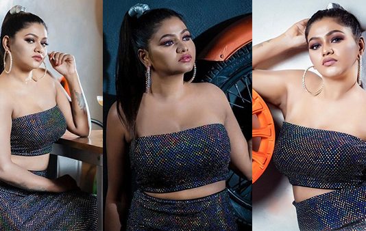 ஐயோ பச்சையா காட்டிட்டீங்க… ஷாலு ஷம்முவின் செம சூடான புகைப்படங்கள்!!