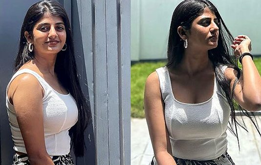 இதுவரை இல்லாத அளவிற்கு கவர்ச்சியில் கடற்கரையில் அந்த ஆடை மட்டும் அணிந்து சூடான போஸ் கொடுத்த கேப்ரில்லா!!