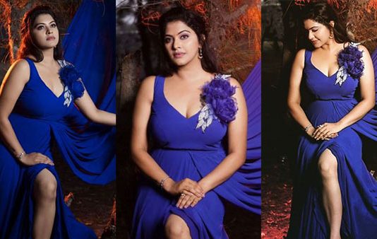 பொத்தி வச்ச மொத்த கவர்ச்சியையும் மொத்தமா காட்டிய ரச்சிதா!!