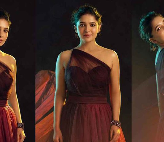 அம்சமான போஸில் அசத்தும் வாணி போஜன்!!