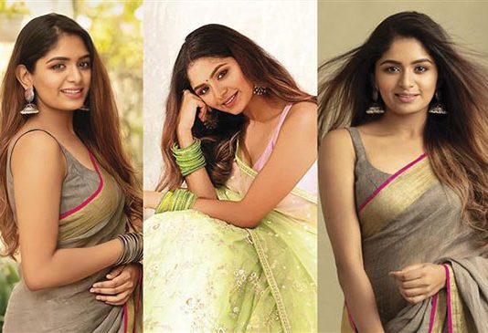 கை இல்லாத ஜாக்கெட்டில் கட்டழகை காட்டி கிறங்கடிக்கும் அதிதி ஷங்கர்!!