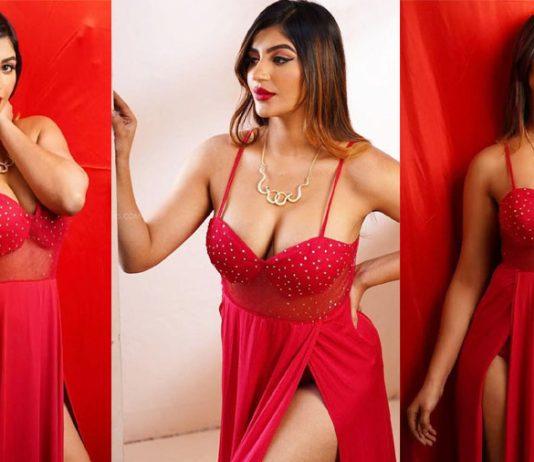 முன்னழகை எடுப்பாக தூக்கி காட்டி ரசிகர்களை சூடேற்றிய யாஷிகா ஆனந்த்!!