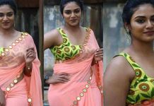 கட்டழகை நச்சுனு காட்டி கவர்ச்சி போஸ் கொடுத்த இந்துஜா!!