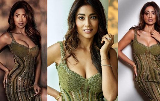 40 வயசுலயும் படு கவர்ச்சி காட்டி இளசுகளை கிக் ஏத்தும் நடிகை ஸ்ரேயா!!