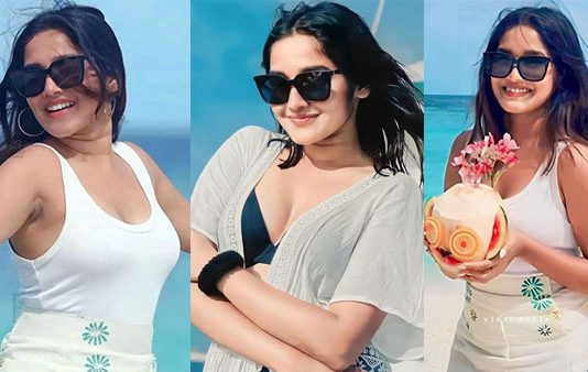 கவர்ச்சியில் நயனுக்கே டஃப் கொடுக்கும் அனிகாவின் செம போட்டோஸ்!!