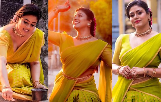 அங்க அழகை எடுப்பா காட்டி வயசு பசங்க மனச கெடுக்கும் இனியா!!