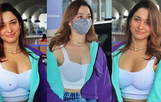 ததும்பி வழியும் அழகை காட்டி இளசுகளின் தூக்கத்தை கெடுத்த தமன்னா!!